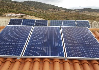 Ampliación Instalación Fotovoltaica Casa Rural Burguillos del Cerro