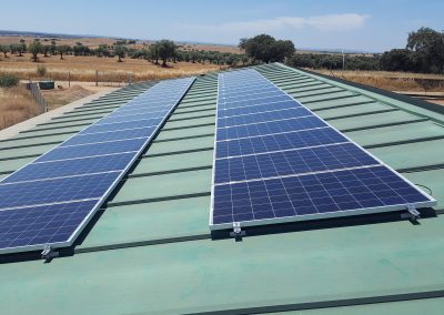 Instalación fotovoltaica de Autoconsumo en Villanueva del Fresno