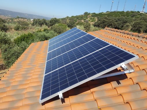 Instalación Fotovoltaica Aislada en Jerez de los Caballeros