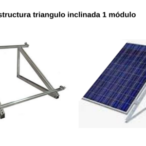 Estructuras Paneles Solares Inclinadas