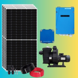 Kit de depuradora solar para piscina