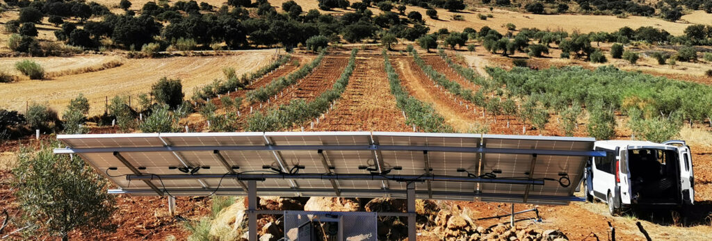 instalación de bombeo solar