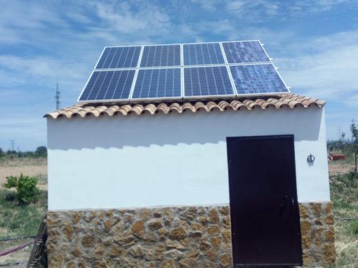 Instalación Fotovoltaica Aislada en Valuengo