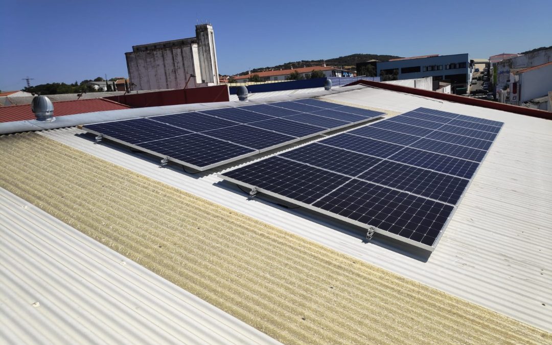 Instalación fotovoltaica de Autoconsumo en Talleres Ducan (Jerez de los Caballeros)