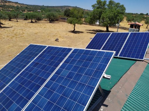 Instalación Fotovoltaica Aislada en Fregenal de la Sierra