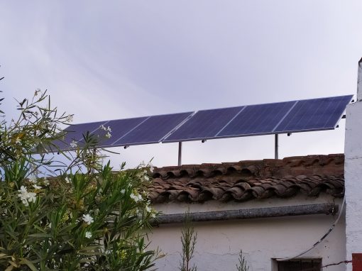 Instalación Fotovoltaica Aislada en Zahínos