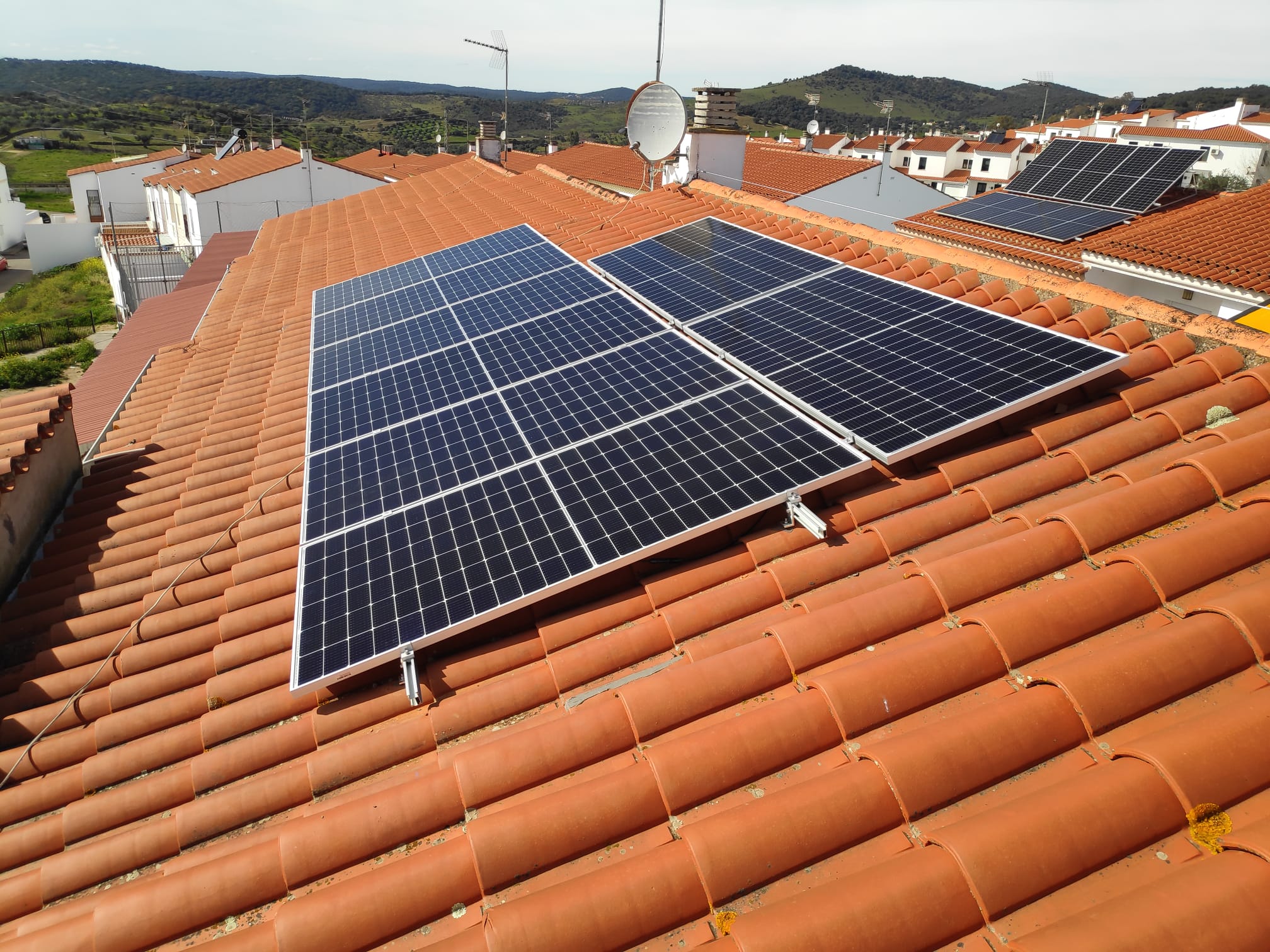 Instalación fotovoltaica de autoconsumo en Jerez de los Caballeros