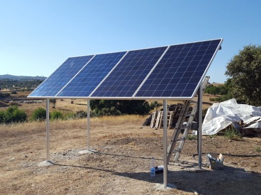 Instalación Fotovoltaica Aislada en Fregenal de la Sierra.