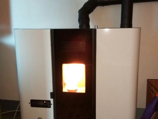 Instalación Estufa de Pellets Jerez de los Caballeros